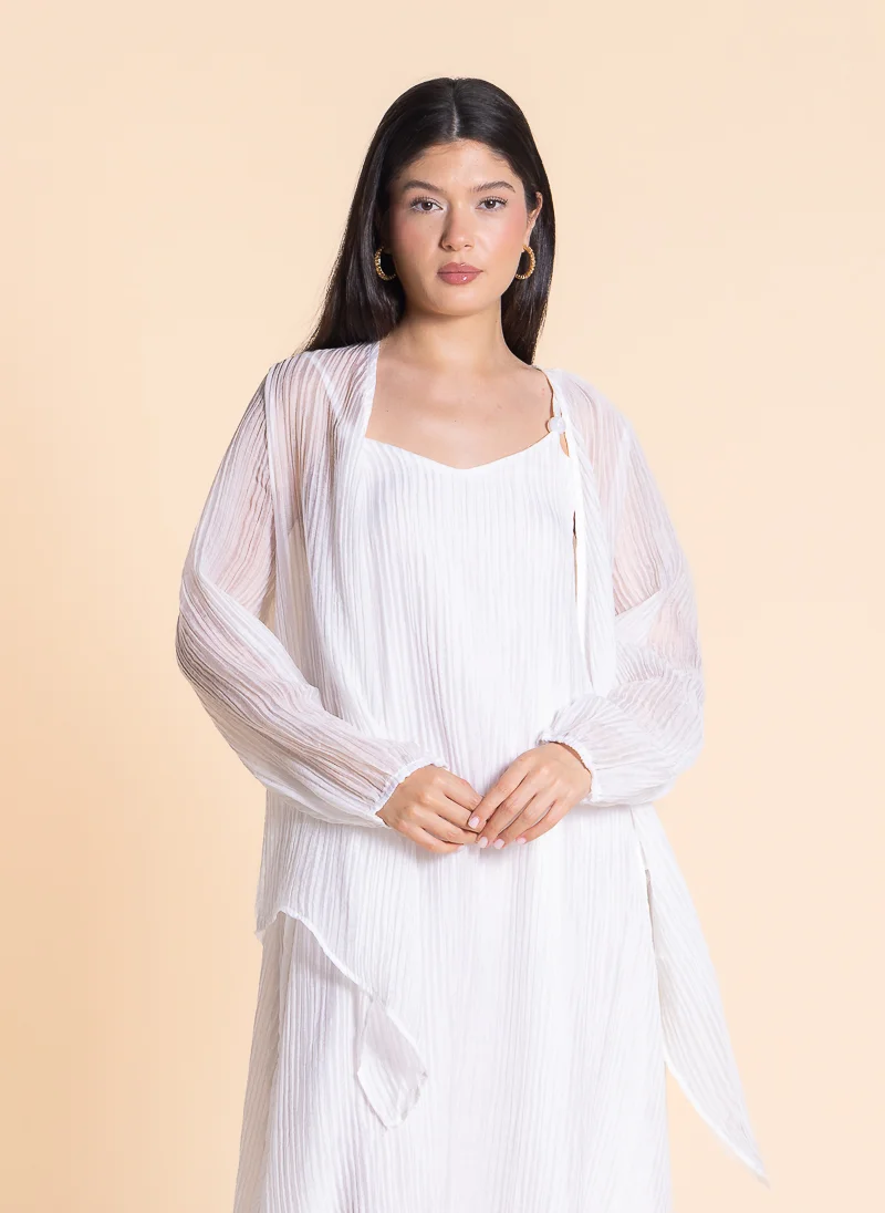 شايبس Textured A-Line Dress