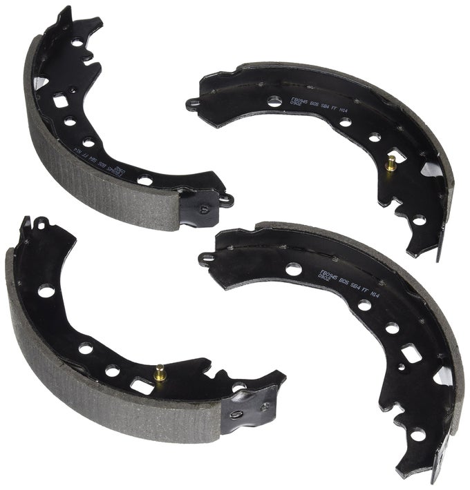Bs945 Blue Drum Brake Shoe Set Compatible With Select Scion Iq Xd Toyota Corolla Prius C