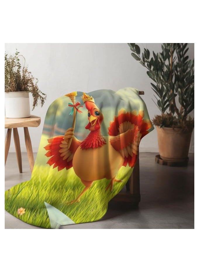 عام بطانية رقيقة من الفانيلا الكرتونية للأطفال أو الطلاب (دافئة ومريحة ومناسبة للنوم والألعاب) 100 سم * 150 سم - 683 - Image 1