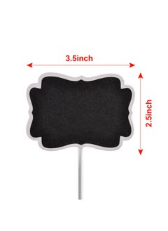 UCEC Labels For Party Buffet, Wood Mini Chalkboards Signs For Food With Stand, Food Signs For Party Buffet, For Message Board Signs, Place Cards For Weddings, Table Numbers, By Ucec  - Image 4