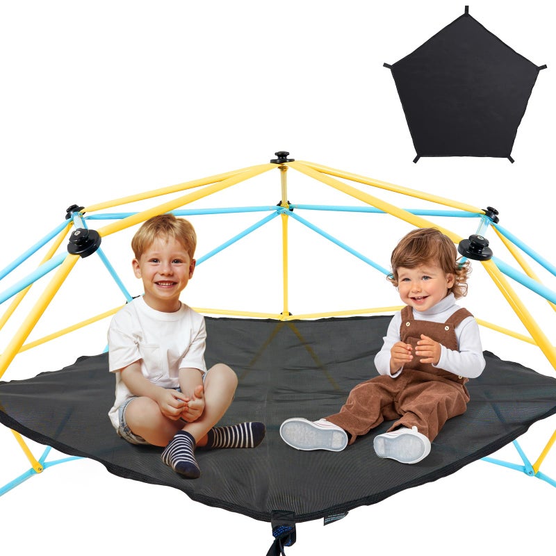 VEVOR Climbing Hammock for 10ft Dome LoadBearing 350 Pounds Pentagon Jungle Gym Accessory Hammock Only Black