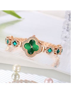 Generic Fashion Four Leaf Clover Watch Bracelet Casual Versatile Ladies Watch  - Image 4