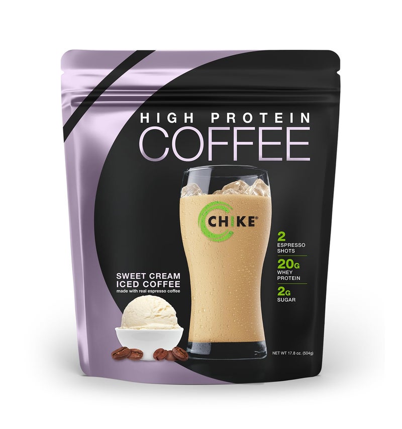 Chike Sweet Cream High Protein Iced Coffee 20 G Protein 2 Shots Espresso 2 G Sugar Keto Friendly and Gluten Free 14 Servings 178Ounce - Image 3