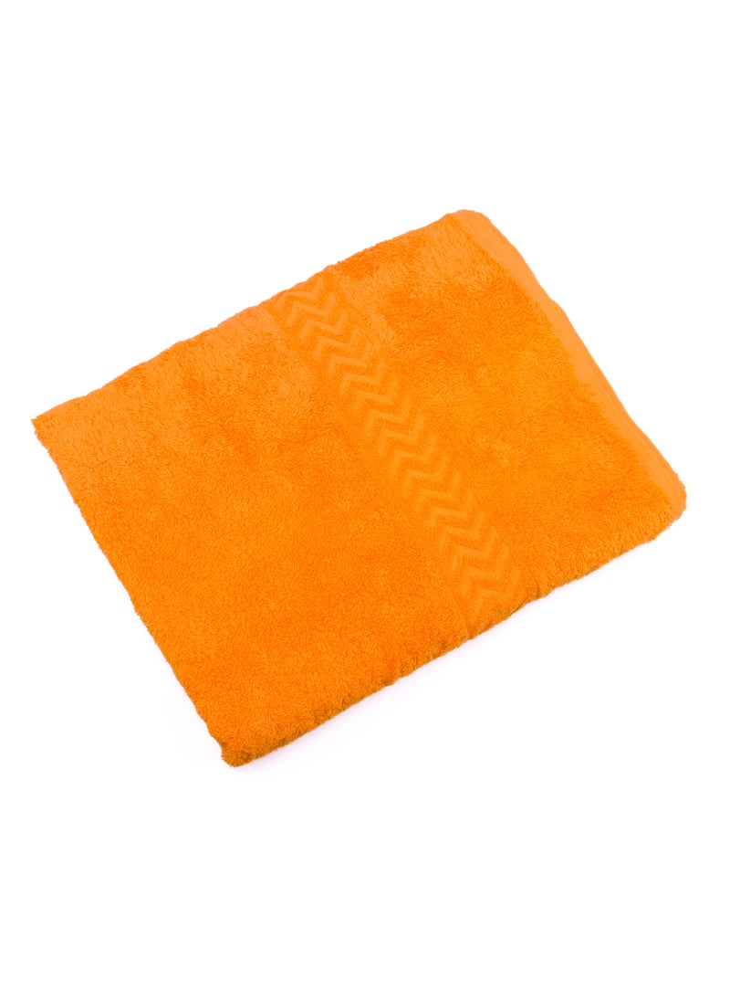 Notte Bianca - LIGHT ORANGE BATH TOWEL  60*140 - Image 1