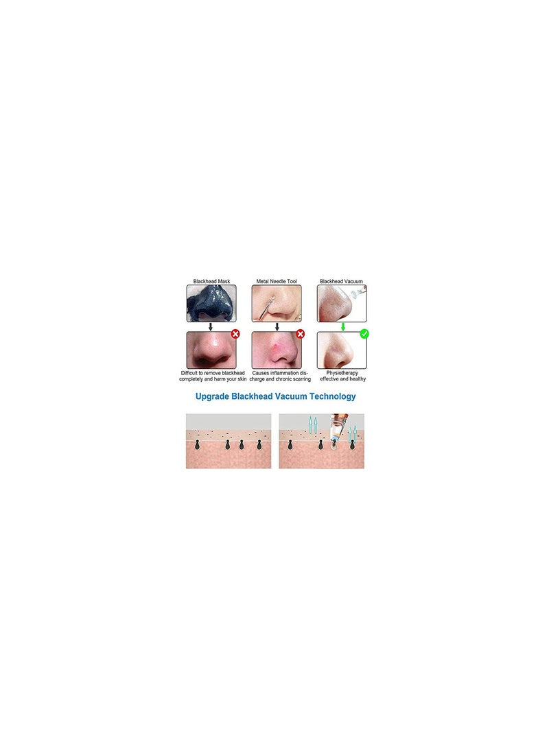 GGOOT Acne Remover Electric Pore Cleaner Blackhead Vacuum Cleaner Nose Facial Cleaner Multifunctional Blackhead Remover - Image 3