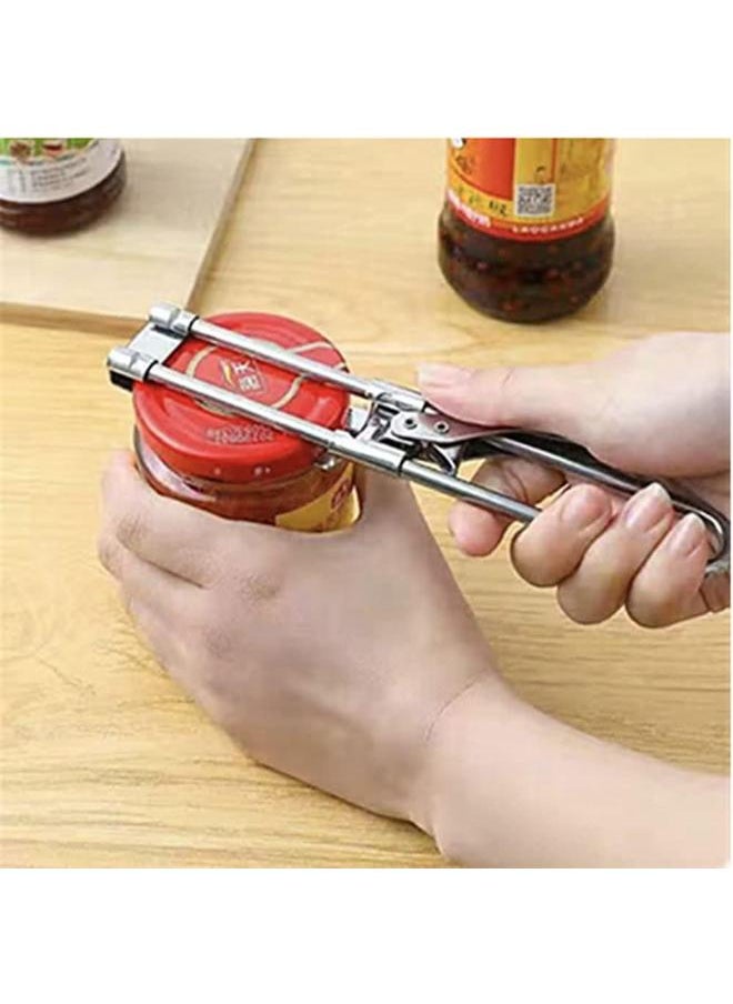 Generic Jar Opener for Weak Hands, Adjustable Stainless Steel Can Opener, Jar Gripper Tight Lid Opener, Kitchen Gadgets  - Image 4