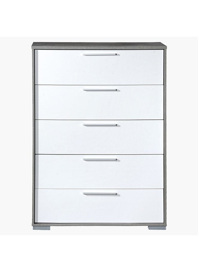 Home Box Patara Chest Of 5-Drawers 80x111.5x39cm  - Image 1