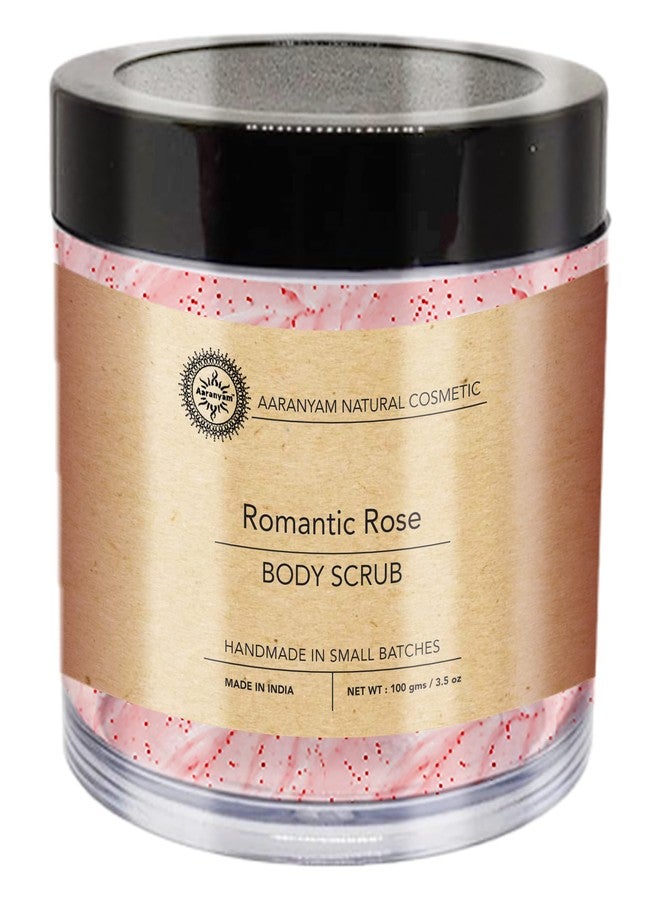 Aaranyam - Rose Petals Body Sugar Scrub for Men & Women Natural Ten & Dust Removel Body120 g - Image 2