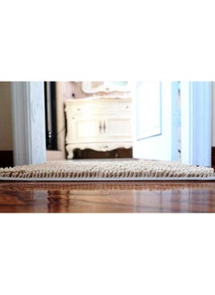 Alissa Bath Mat Rugs Anti-slip Chenille Bathroom Rug Extra Soft and Absorbent Rags Non-slip Rubber Tub Mats with Antibacterial Soft Kitchen Bathroom Home Beige Color  - Image 3