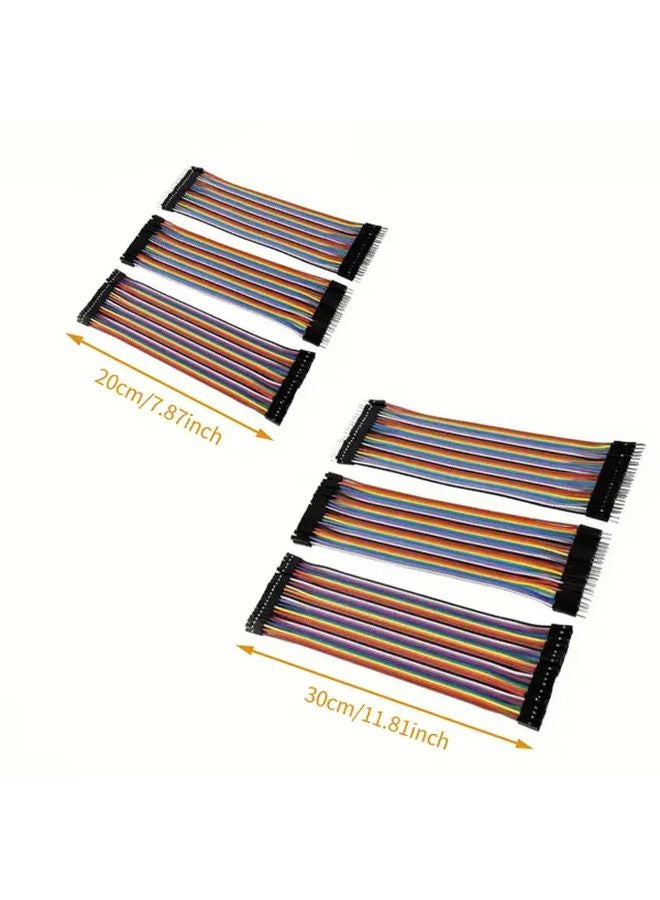 11 81 Inch 40 Pin Dupont Cable Female To Female Male To Male Male To Female Jumper Wires - Image 3