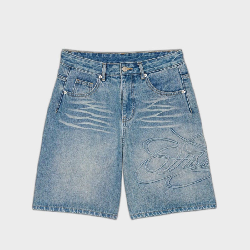 Men's Casual Denim Shorts - Image 1