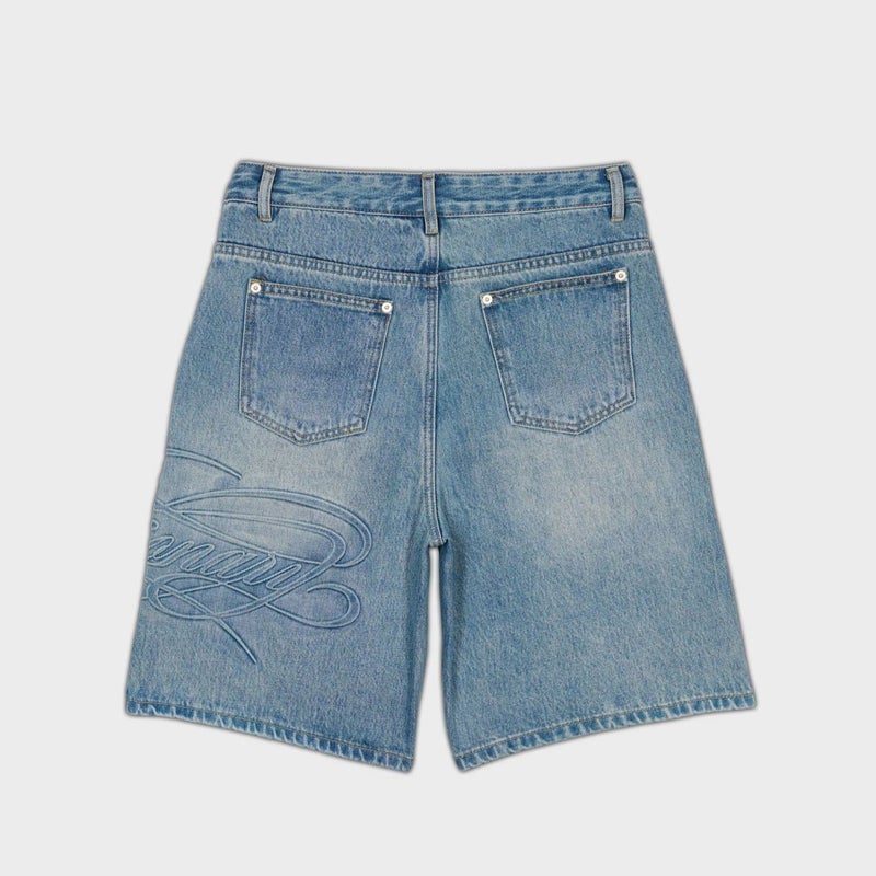 Men's Casual Denim Shorts - Image 2
