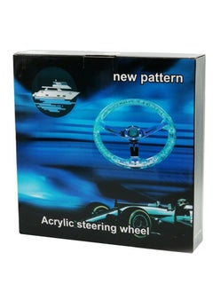 Acrylic Steering Wheel, Turquoise Color - pzsku/ZF98484BECB1C031D0903Z/45/_/1710588503/4113f662-121b-4ed4-8066-29f0b1ec3651