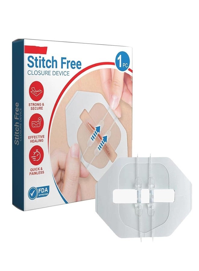 VALUEVIBES Survival Wound Closure Strips - Zip Stitch Bandage for Emergency Skin Closure | Compact First Aid Bandage for Camping, Hiking & Travel - Image 1