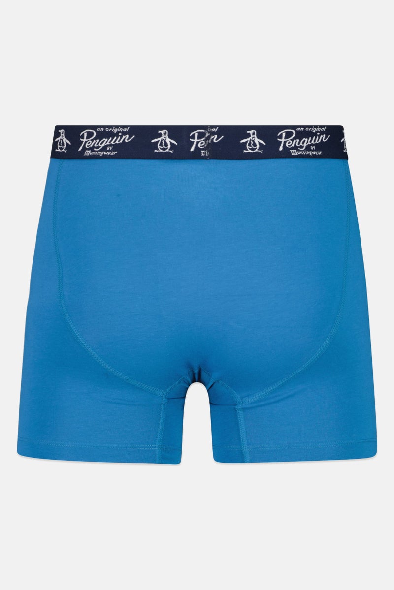 Original Penguin Men 4 Pcs Brand Logo Pull On Boxer Briefs, Multicolor - Image 3