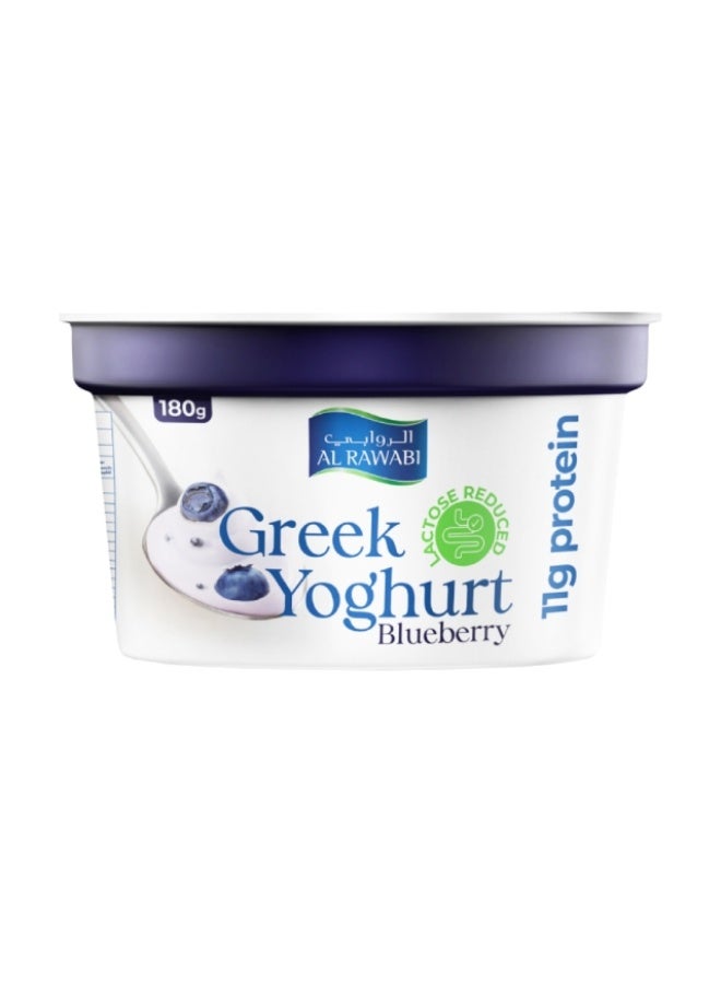 Greek Yoghurt, Blueberry - 180g, UAE