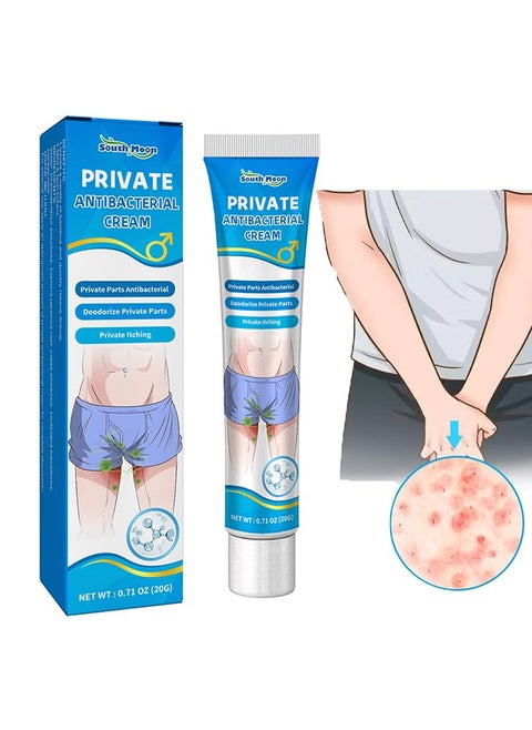 Private Antibacterial Cream,Private Itching Cream,External Itching Relief Cream,Fast Relieves The Itching,Male Private Care Itch Relief Cream,Mens Private Part Itching Cream 20g