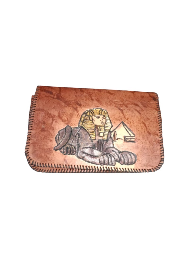 Sheer Fashionable Leather Crossbody Bag  - Image 1