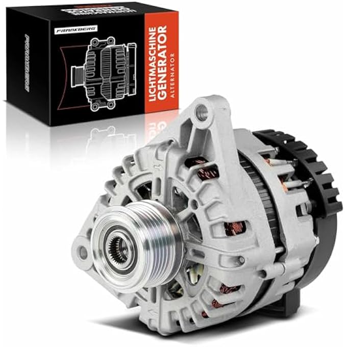 Frankberg Alternator Generator Compatible with i20 PB PBT 1.1L 1.4L 2008-2015 i30 GD 1.4L 1.6L 2011-2016 i30 Estate GD 1.4L 1.6L 2012-2017 i40 VF 1.7L 2012-2017 2-201 9 Replace# A0002609674 - Image 1
