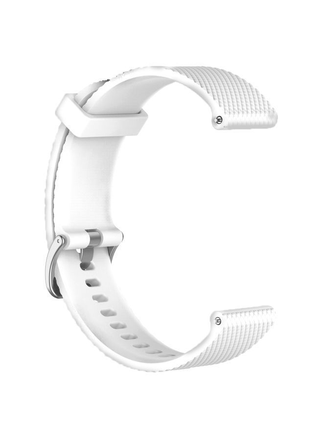 NIBEMINENT Replacement Band For Ticwatch 3 White