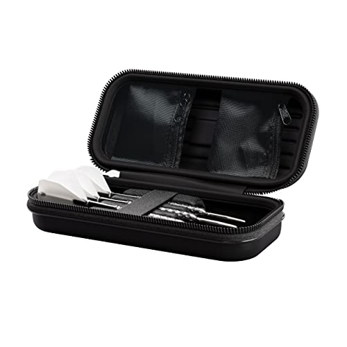 Target Darts Takoma Dart Case Wallet, Regular Size, Blue | Store 3 Fully Assembled Darts & Accessories | Dart Holder with Zip Lock Pouches, Store Flights, Shafts & Swiss Points - Image 2