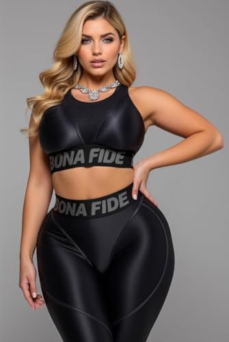 Bona Fide Butt Lifting Leggings for Women - Scrunch Butt Leggings High Waisted Tummy Control - Gym Workout Yoga Pants - Image 3