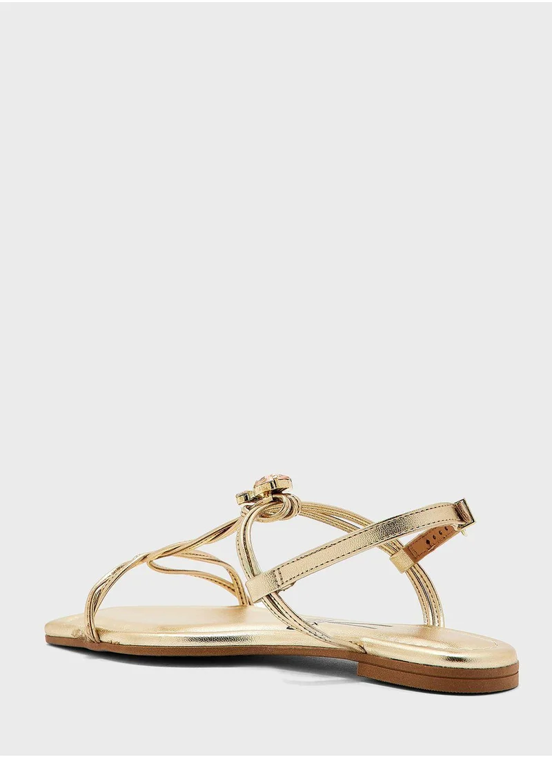 VIZZANO Multi Strap Flat Sandals
