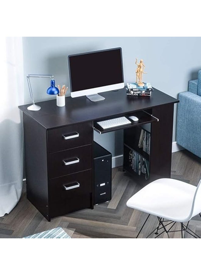 Modern Wooden Desk for Home Office and Study 120x60x74 cm HMF-OFFdesk-17 - Image 2