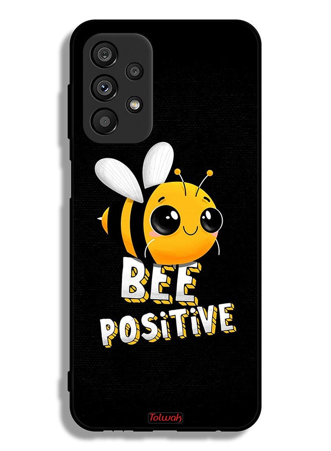 Tolwak Samsung Galaxy A23 5G Protective Case Cover Bee Positive - Image 1