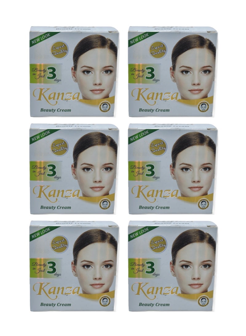 Kanza Beauty Cream White - 6 Pcs