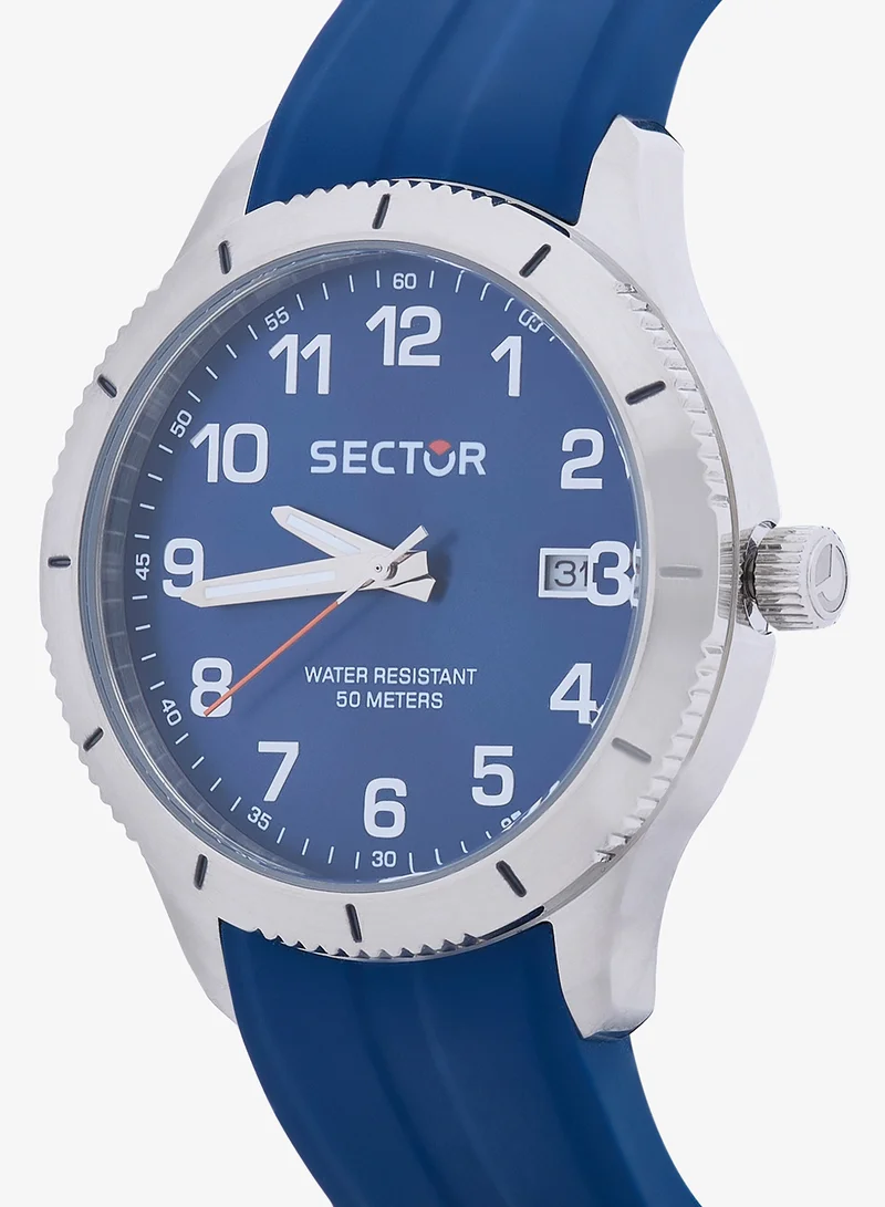 Sector  270 collection Men's Blue Silicon watch + Jewelry - R3251578018 for Men | Best Price UAE