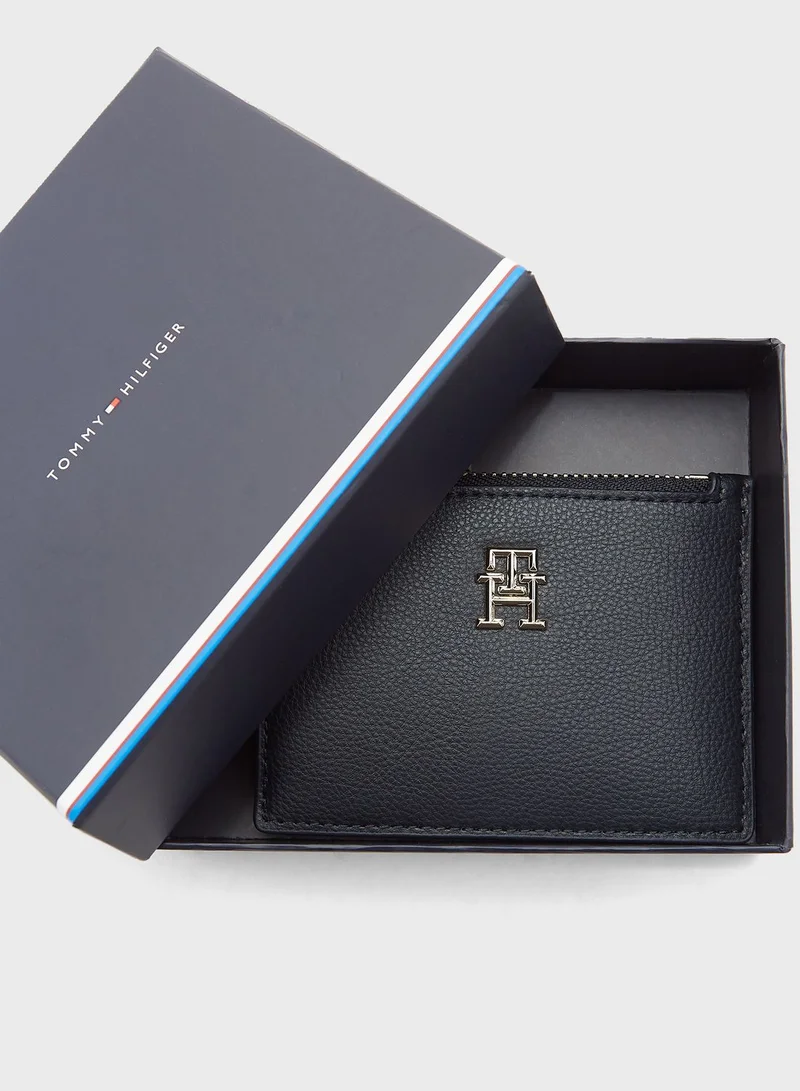TOMMY HILFIGER Slim Zip Detail Wallet