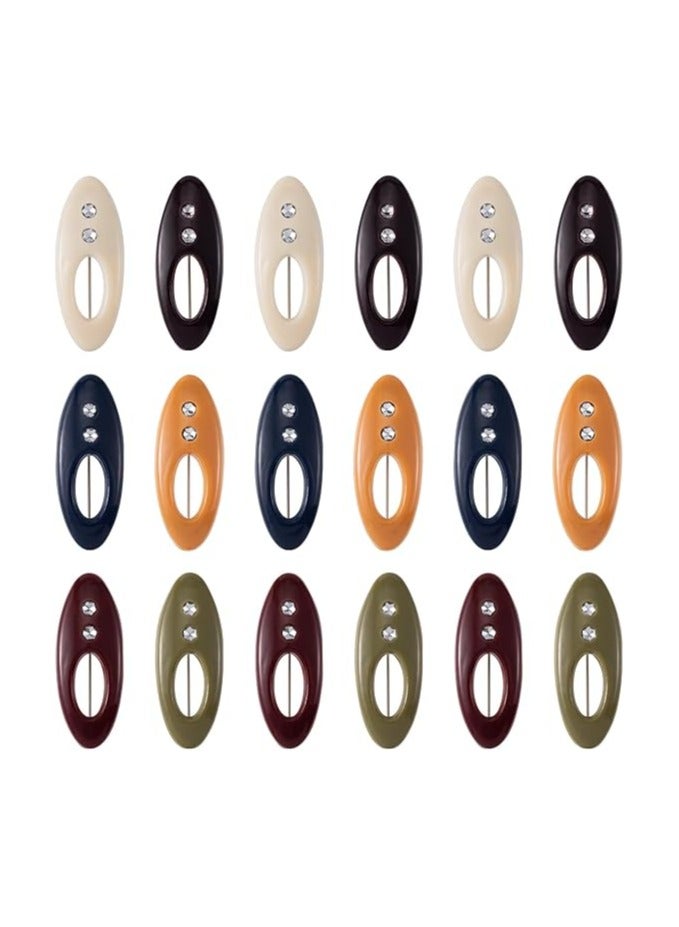 Sky Shine 12PCS Essentials Straight Hijab Pins – Fashion Safety Pins for Scarves, Clothing & Baby Nappies – Secure Locking Brooch Clips for Women - Image 1