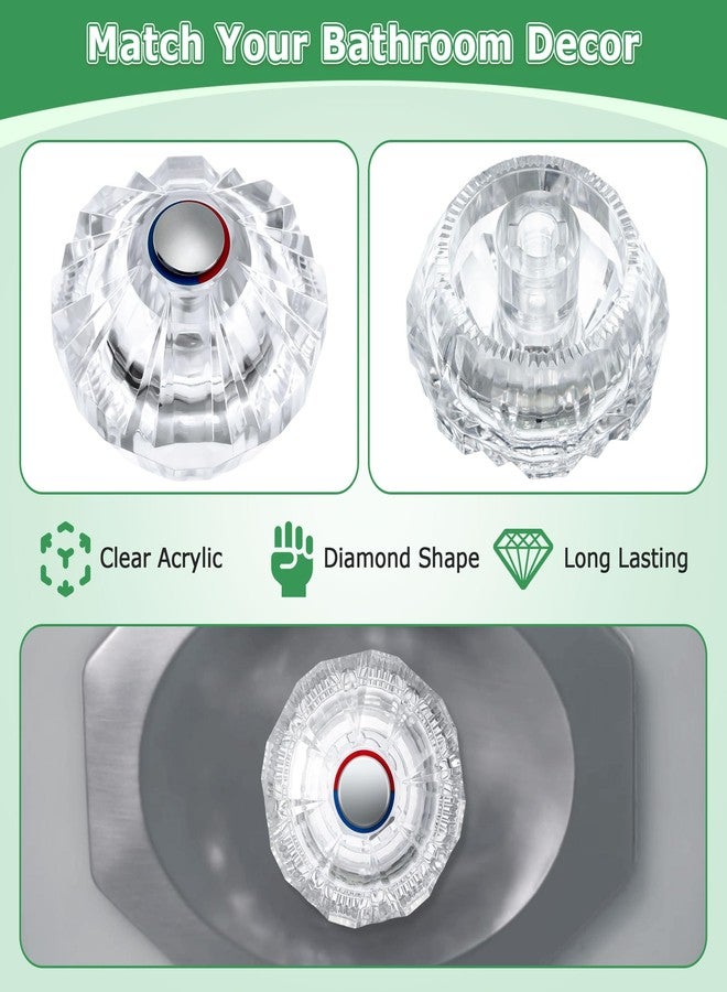 Dreyoo مقبض صنبور دش بديل من Dreyoo لـ 940-240/940-950A، متوافق مع صنابير Price Pfister Avante للمطبخ والحمام والحوض، مقبض دش أكريليك مفرد - Image 4