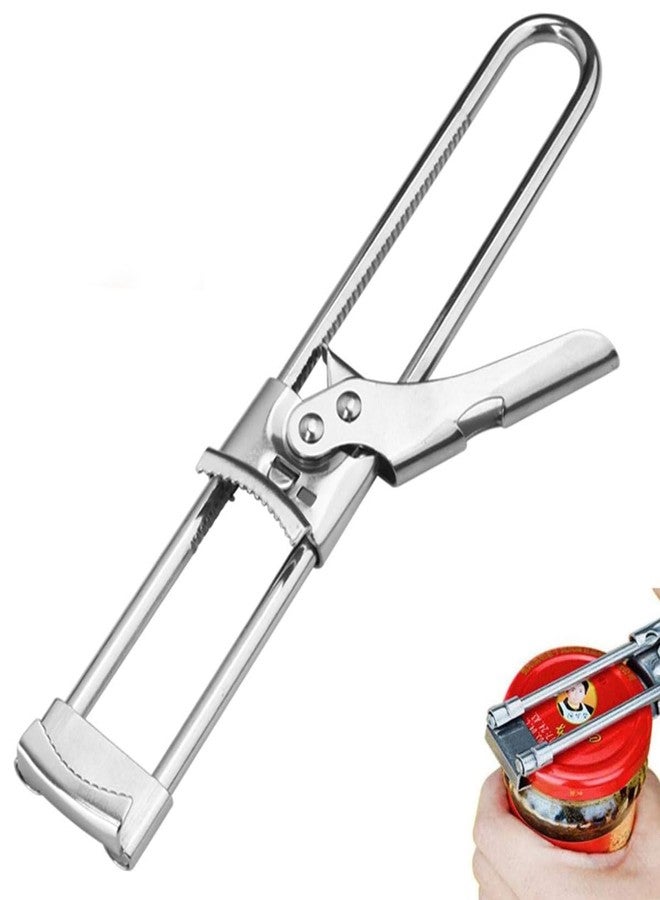 ProCover Jar Opener for Weak Hands, New Adjustable Stainless Steel Can Opener, Jar Gripper Tight Lid Opener, Kitchen Gadgets, Easy Jar Opener for the Elderly and Children - Image 1