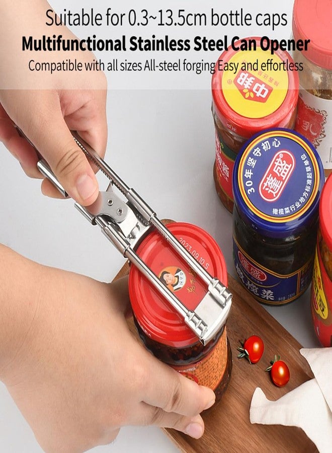 ProCover Jar Opener for Weak Hands, New Adjustable Stainless Steel Can Opener, Jar Gripper Tight Lid Opener, Kitchen Gadgets, Easy Jar Opener for the Elderly and Children - Image 2