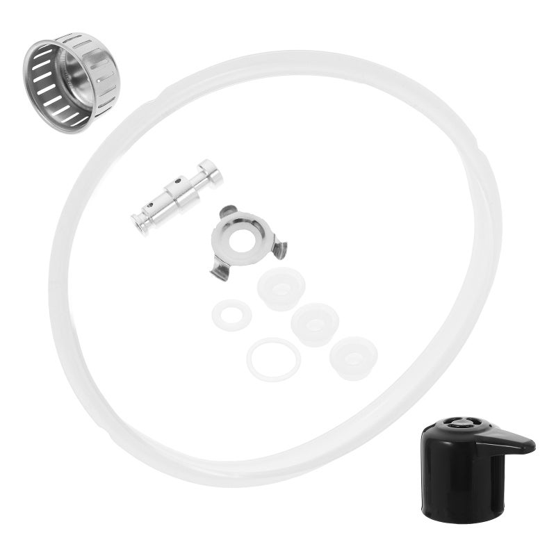 2 Sets Replacement Parts Set for Pressure Cooker Include Float Valve Sealing Steam Release Valve and Anti-Block Shield for Pressure Cookers - Image 5