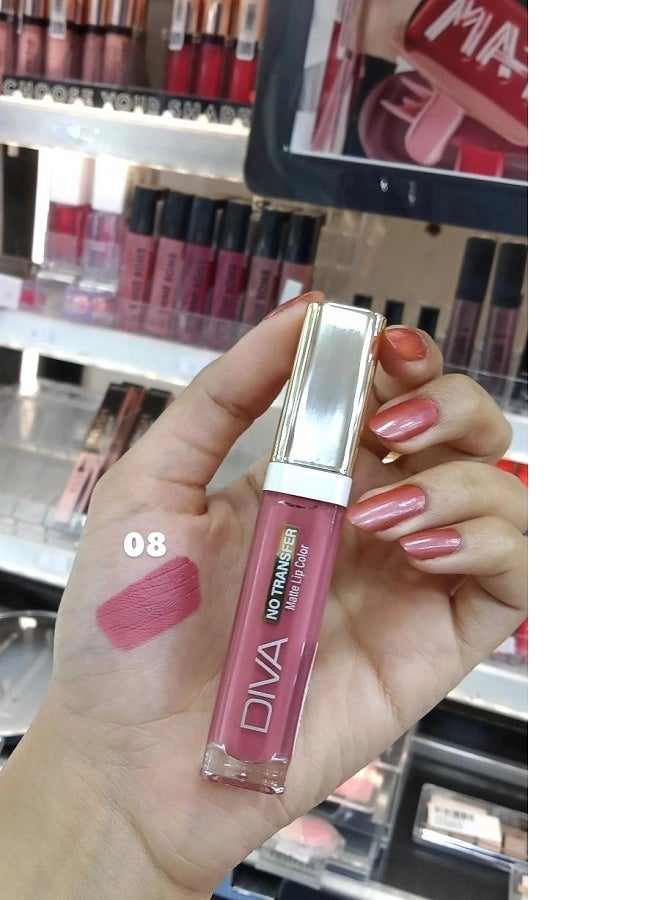 Amanda Diva matte lip color no transfer no.8 6ml - Image 2