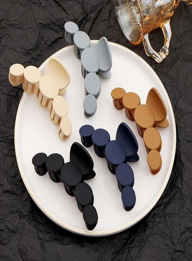 CHANDERKASH 6PCS Aesthetic Korean Butterfly Large Hair Claw Clutcher Clip|Hair Claw Clip|Hair Clutchers - Image 5