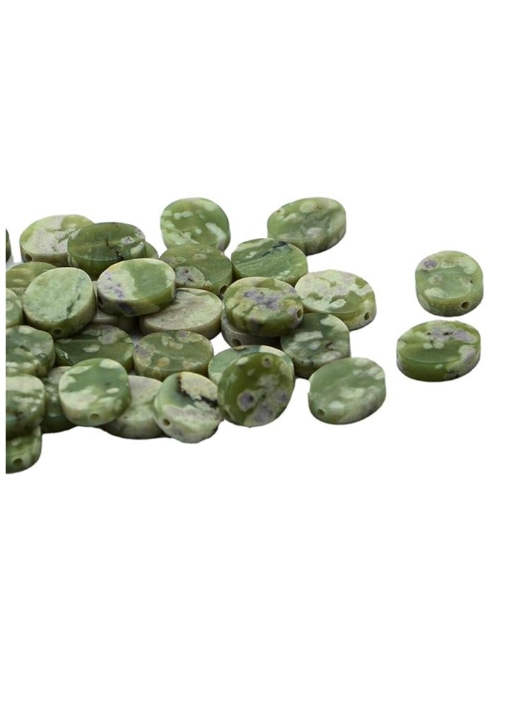 Natural stones carved for jewelry making, agate circular shapes for making jewelry and ornaments - Image 1