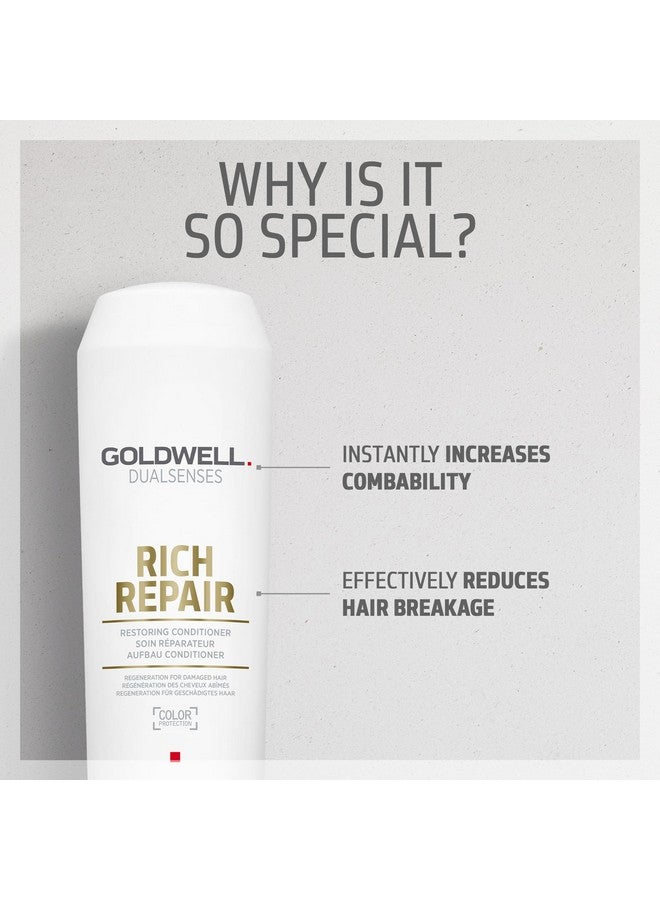 Goldwell Dualsenses Rich Repair Restoring Conditioner 300mL - Image 5