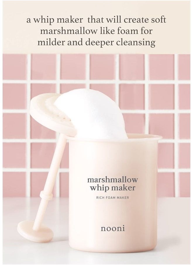NOONI - Facial Cleansing Tool - Marshmallow Whip Maker | Gentle Deep Cleanser, Rich Foamer, Easy to Use, 1 Count - Image 1