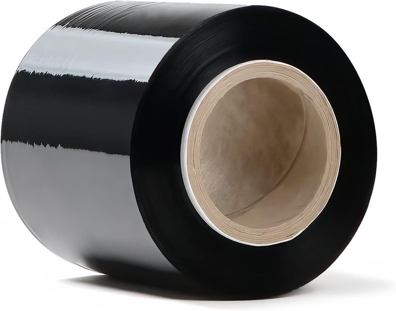 Rago ® Stretch Film Set Mini Rolls I Black Film for Furniture Stretch Film I Pallet Film Hand Film Wrap Film (‎2 x Black 0.43 kg) - Image 3