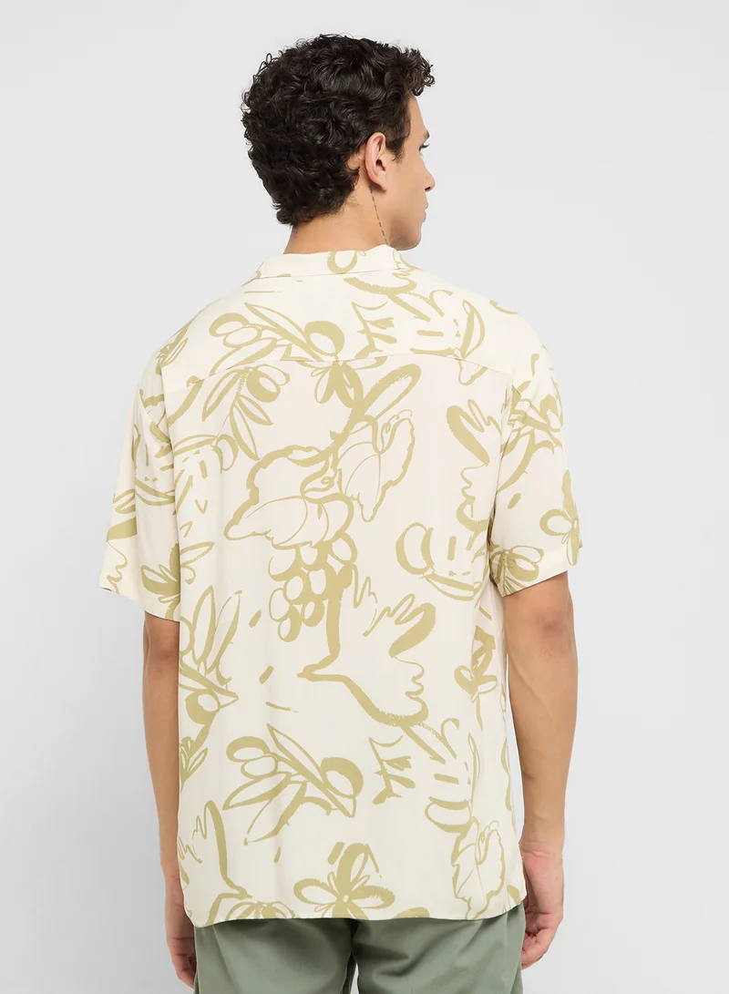 جاك اند جونز Jorluke Gallery Resort Shirt