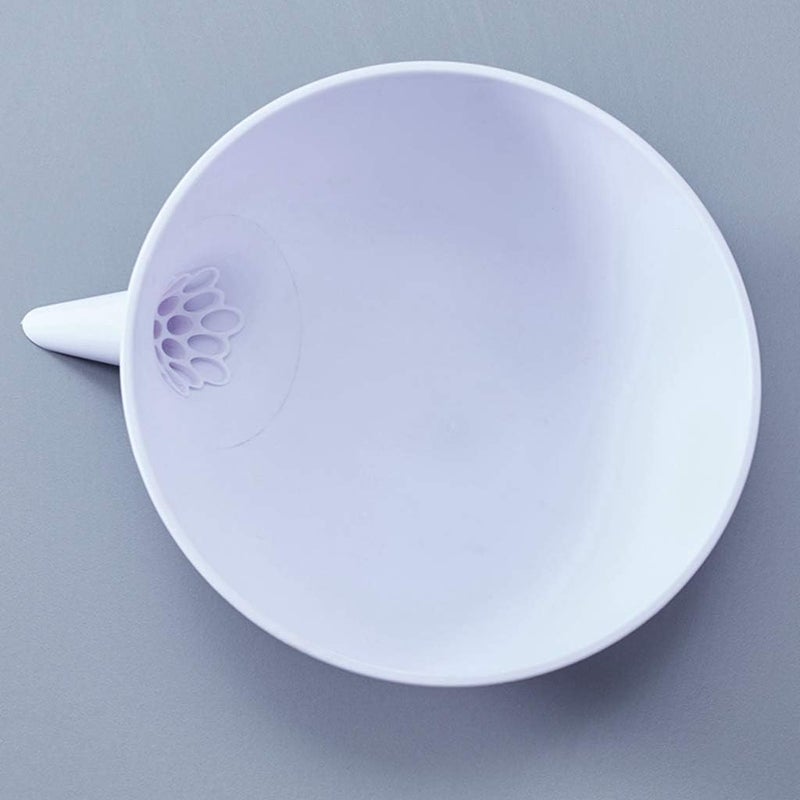 klarako 2 in 1 Kitchen Colander Bowl Fruit Vegetable Wash Drainer Basket with Spout, 23.6cm  White - Image 3