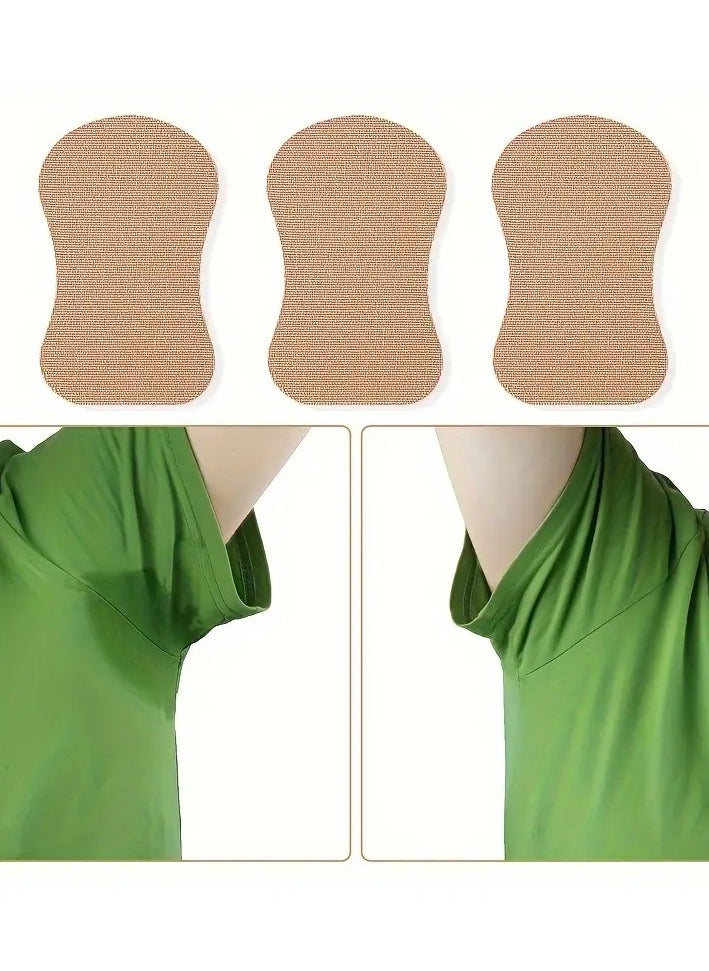 Ucanbe 10pcs Summer Heat Sweat Absorbing Stickers for Men and Women Underarms Sweat Stoppers, Foot Soles Sweat Absorbing Moisture Proof Invisible Stickers  - Image 4