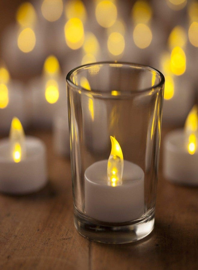 DARKZONE® Tea Light Candles Diwali Gift || Home Decor Birthday || Festivals ||All Purpose Gift || Operated Candle for Home Decoration, Yellow - Pack of 12 (Yellow Light, Pack of 12) (Yellow 12) - Image 4