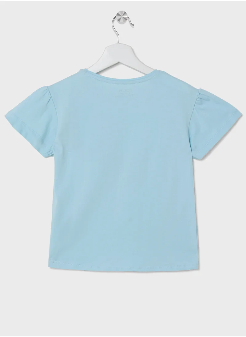 ريبلز مع نمشي Girls T-Shirts