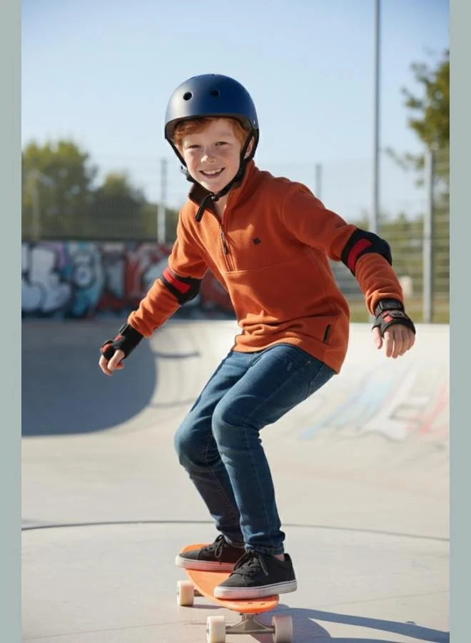 Lela Lela Soft Texture Zippered Stand Collar Raised Winter Fleece Unisex Child POLAR 5905002