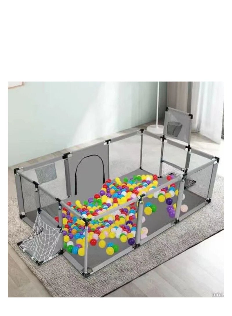 Rectangular children's playhouse 128*180 cm - with 30 balls - Image 2